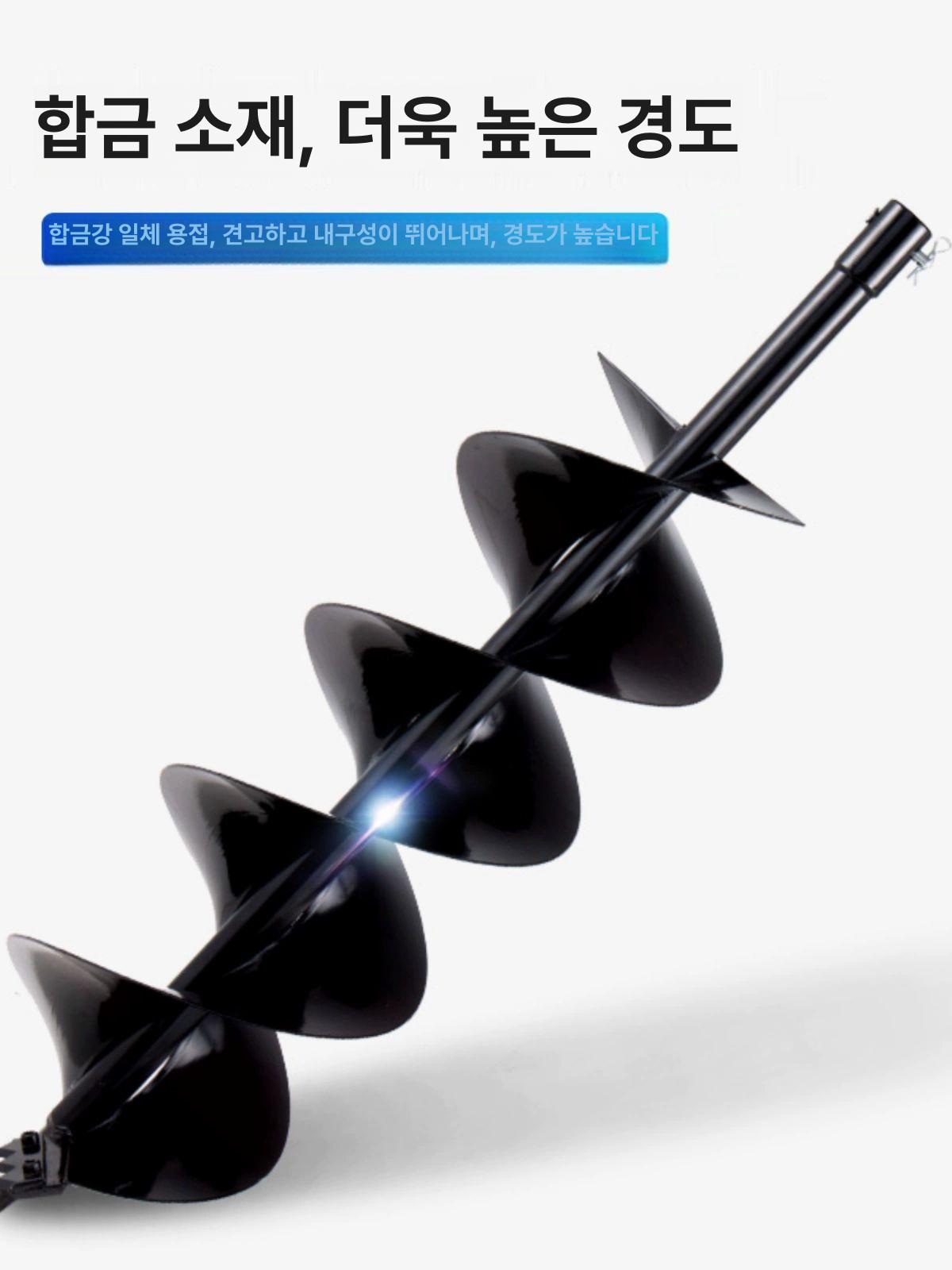 엔진 항타기 구굴기 구멍 굴착기 기계 과수원 땅파는 땅파기 드릴링 땅 가솔린 소형 농업용 - 상세 이미지 3