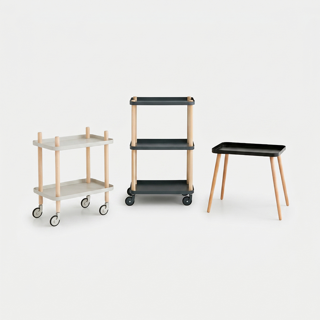GRUET 사이드테이블 47cm 블랙 5322.9245 이미지 7