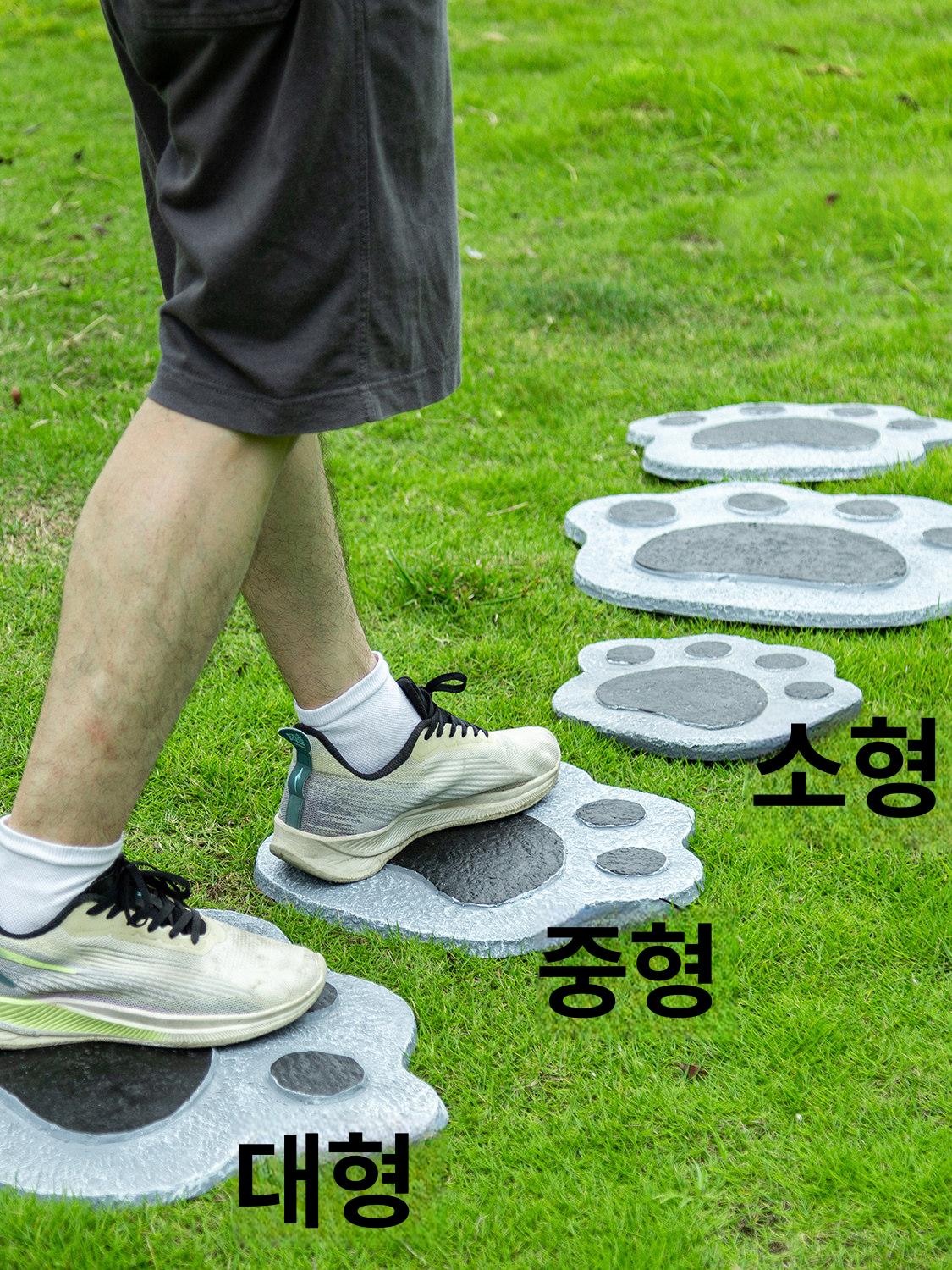 부정형 디딤돌 마당 빗살 바닥돌 스톤 정원 판석 60x30x3cm 조경 - 상세 이미지 2