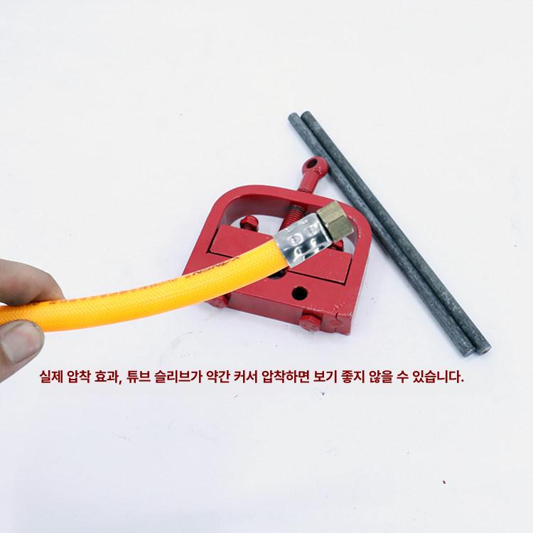 농약 호스 압착기 휴대용 호스압착기 슬리브 유압기 압축기 패럴 기계 압관기 튜브 - 상세 이미지 3