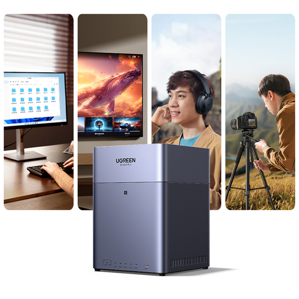 유그린 나스 4베이 NAS DH4300Plus 퀵가이드 제공 이미지 7