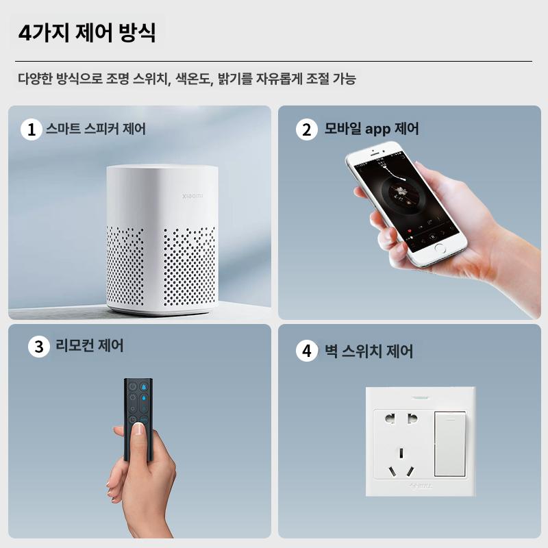 스카이라이트 라이트 패널 푸른하늘조명 푸른하늘 등 삼색조절 하늘 하늘조명 욕실 초박형 - 상세 이미지 5