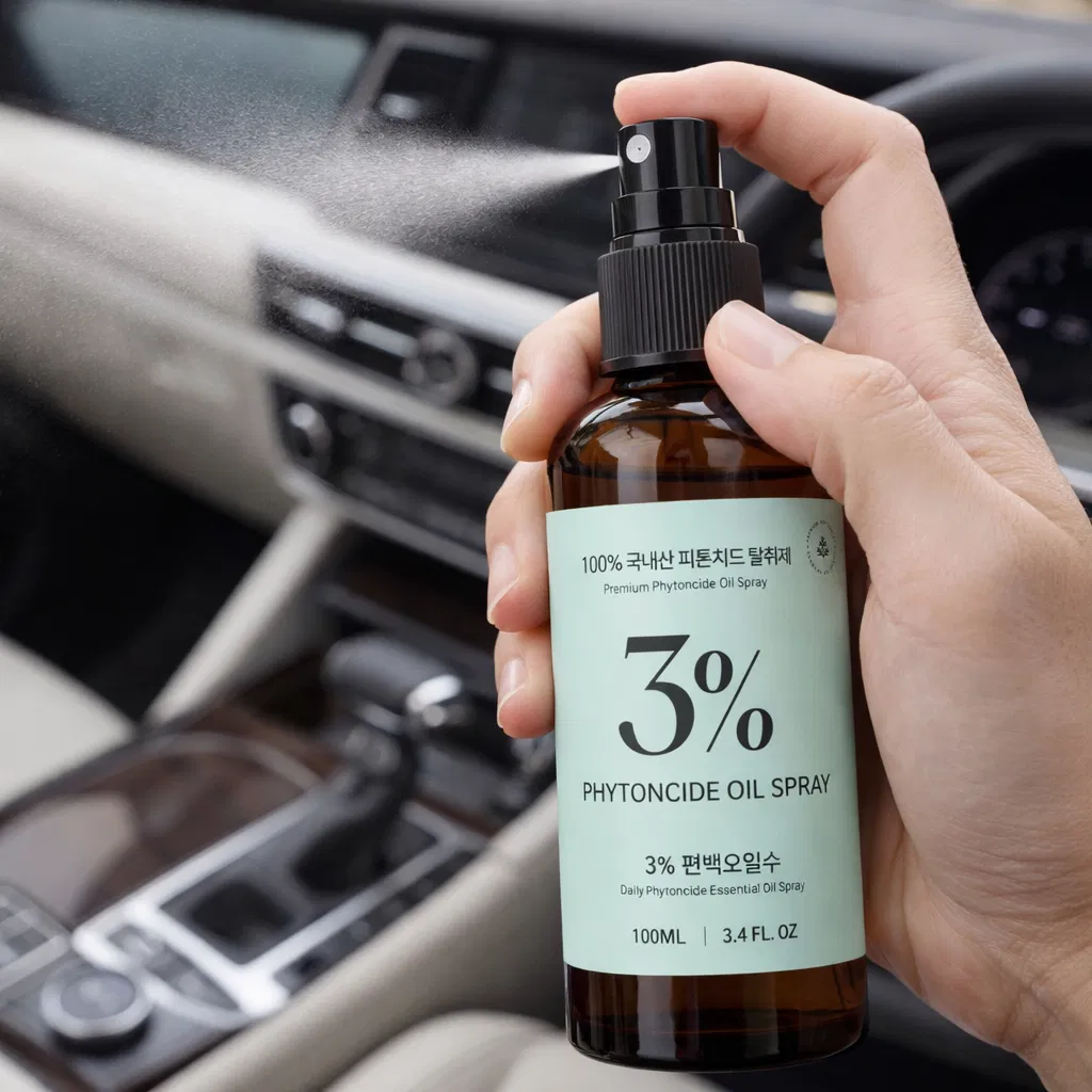 3% 편백오일수 편백수 피톤치드 새집증후군 실내탈취제 포름알데히드 제거 100ml, 1개 이미지 8