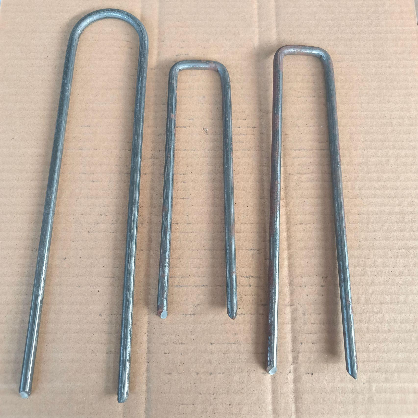 접지못 U자형 강철 고정핀 산업용 작업 아연도금 5mm 15cm - 상세 이미지 5