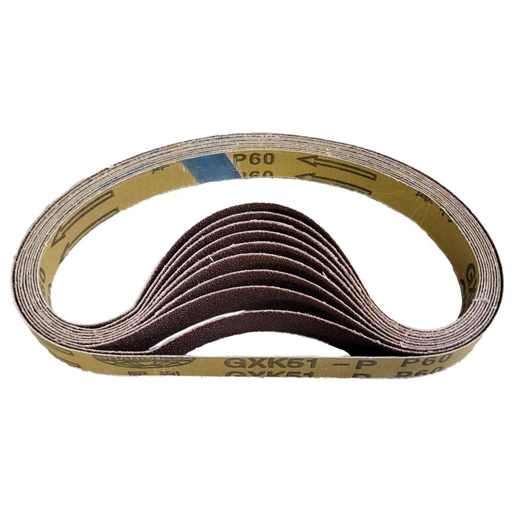 벨트 사포 빼빠 연마 샌딩기 10장 20x520mm 60방 - 상품 이미지