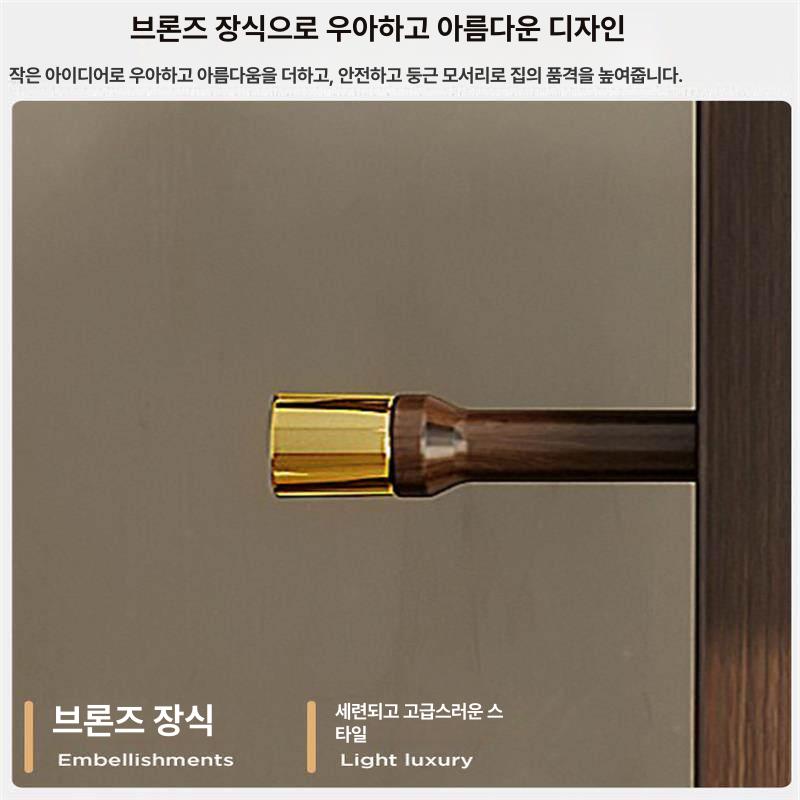 스탠드 미니 행거 싱글바 틈새 옷가게 긴옷 랙 원목 드레스룸 매장용 스탠드옷걸이 조립식 - 상세 이미지 3