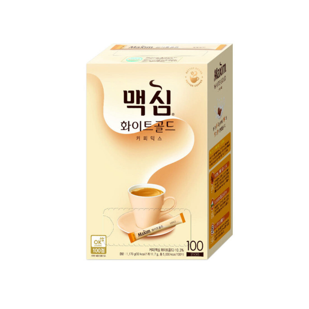 맥심 모카골드 화이트골드, 100개입, 1개 - 상품 이미지
