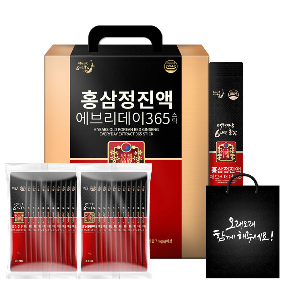 100포 6년근 홍삼정 진액 에브리데이 365 홍삼 스틱 선물세트 가격 비교 순수식품 100포 6년근 홍삼정 진액 에브리데이 365 홍삼 스틱 선물세트