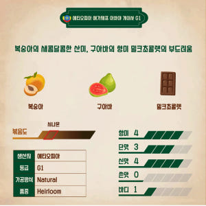 500g+500g 에티오피아 아바야 게이샤 원두 커피 G1 예가체프 스페... 맛있게 먹은 솔직 후기 - 상품 이미지 2