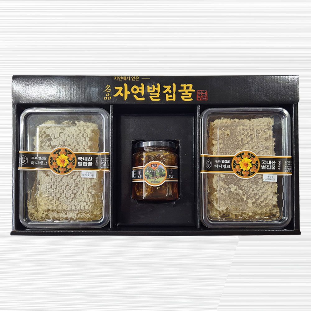 허니뱅크 명품벌집꿀선물세트 사양벌집꿀 - 상세 이미지 2