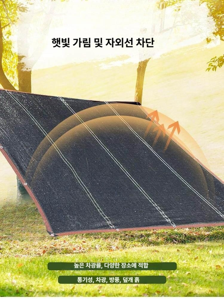 햇빛가리개 차양막 베란다 천막 카페 어닝 창문 처마 테라스 캐노피 - 상세 이미지 3