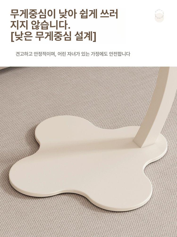 미니 사이드테이블 소파 철제 협탁 티테이블 찻상 좌식 트레이 스틸 - 상세 이미지 2