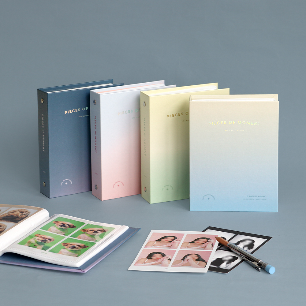 아이코닉 모멘트 4X6 1단 포켓 사진앨범 (80장 네컷 포토북 사진첩 인생 커플) - 상품 이미지