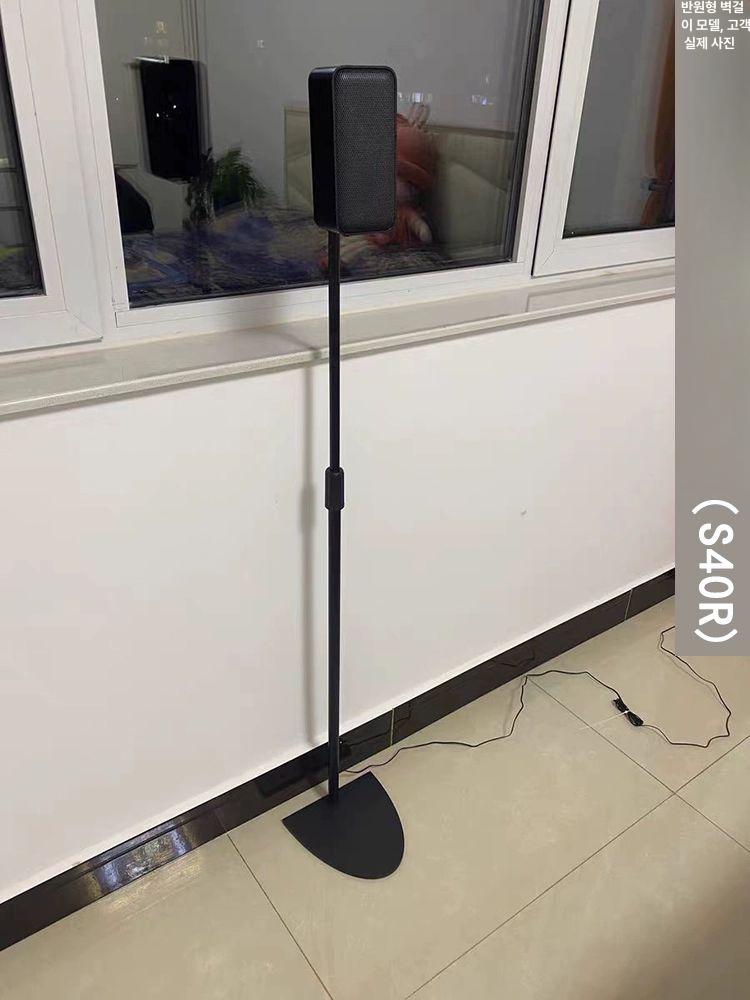 사운드바 스탠드 스피커 거치대 홈시어터 북쉘프 서브우퍼 받침 오디오랙 - 상세 이미지 3