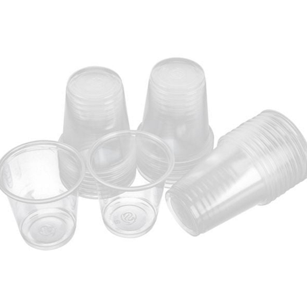 다회용 투명 소주 컵 소풍용 피크닉 소주 컵 플라스틱 일회용 - 상품 이미지