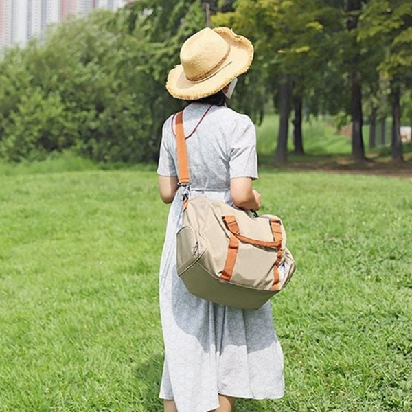 가벼운 여행 보스턴 백 크로스 데일리 보스턴 백 기내용 옥스포드 - 상품 이미지