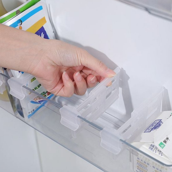 투명 냉장고 정리 칸막이 수납 냉장고 선반 분리대 싱크대 냉동고 - 상품 이미지