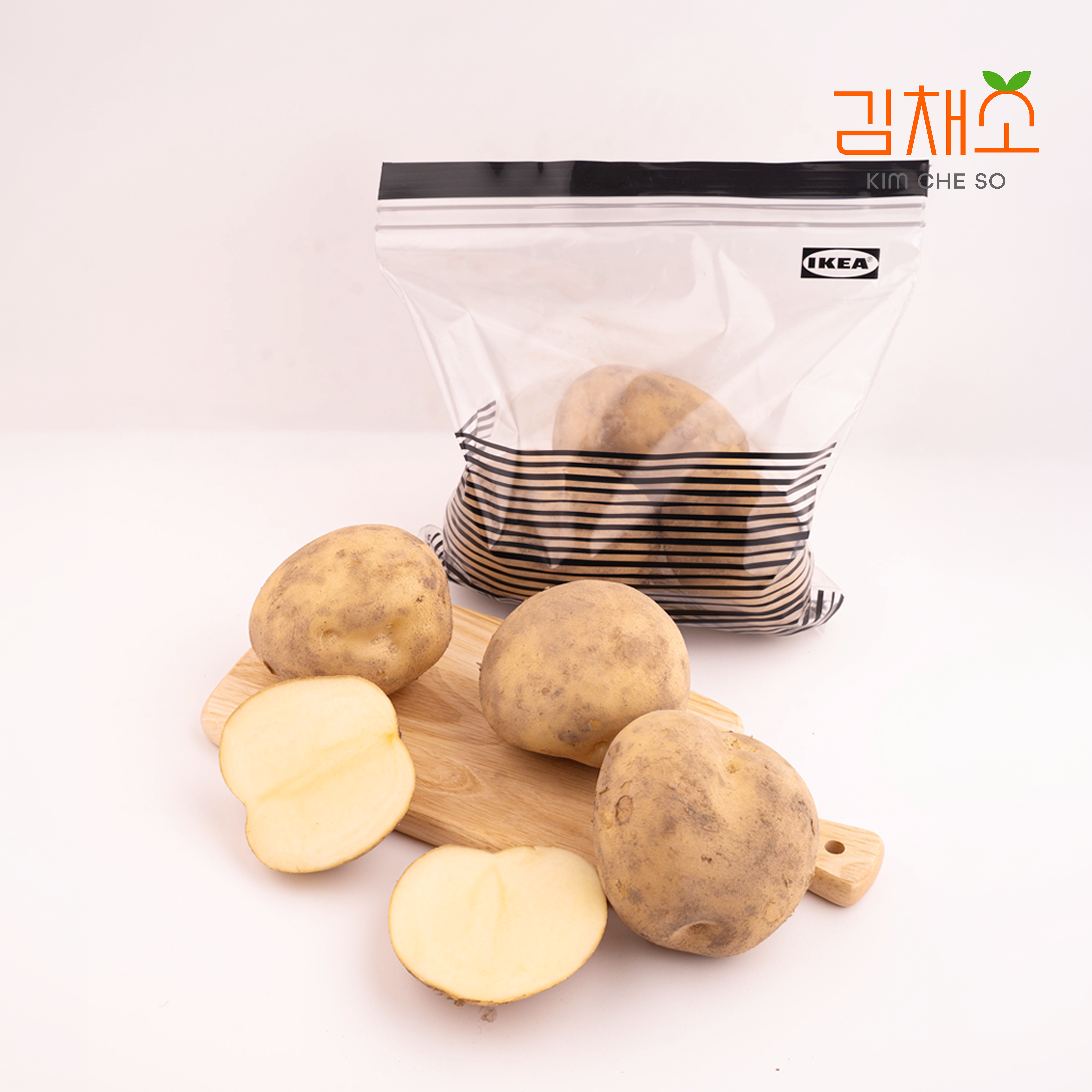 김채소 산지직송 국내산 포슬포슬 부드러운 감자 왕, 1kg, 1개 - 상품 이미지