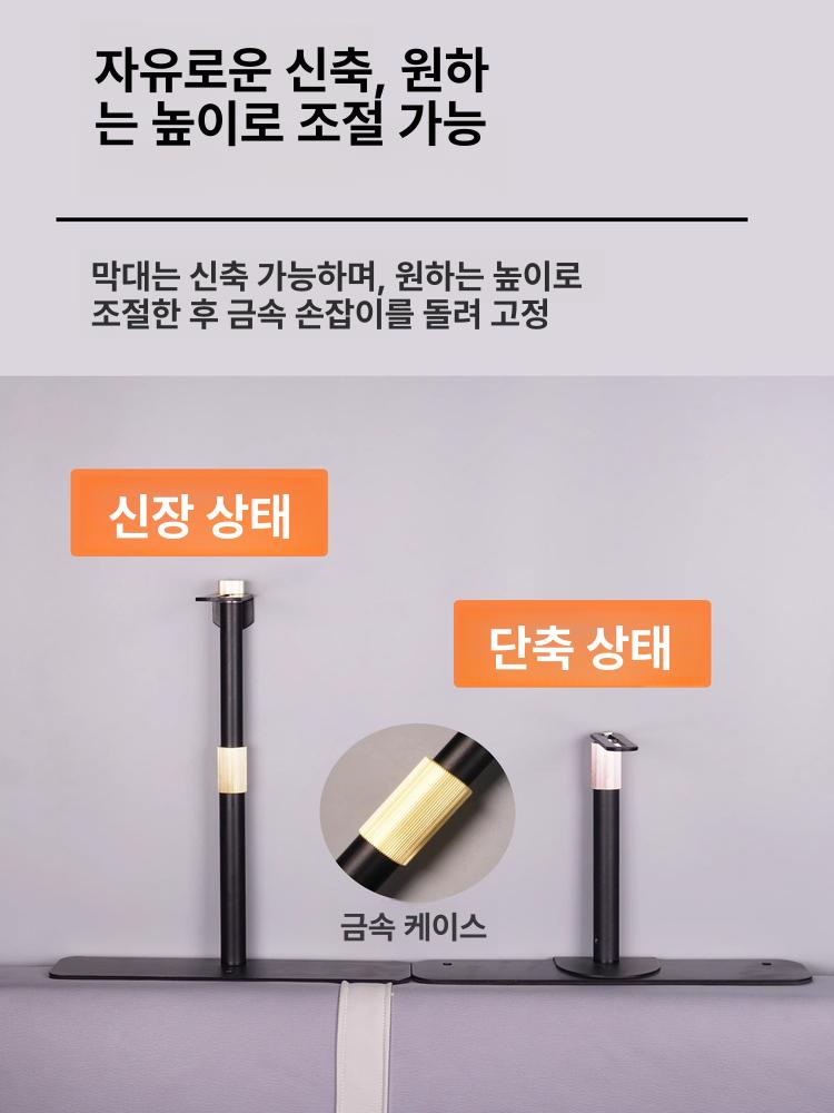 빔프로젝터선반 거치대 미니 가정용 브라켓 빔스탠드 벽걸이형 미디엄 랙 받침대 - 상세 이미지 4