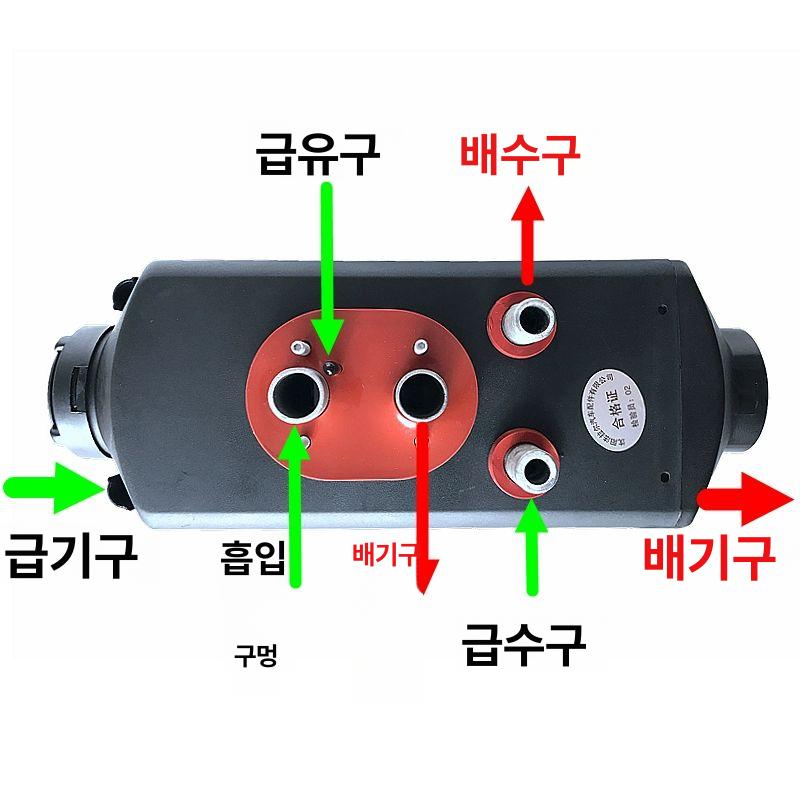 무시동 히터 캠핑 디젤 캠핑카 소형 난방 차량용 올인원 주차 캠핑용 이동식 동계 난로 - 상세 이미지 3