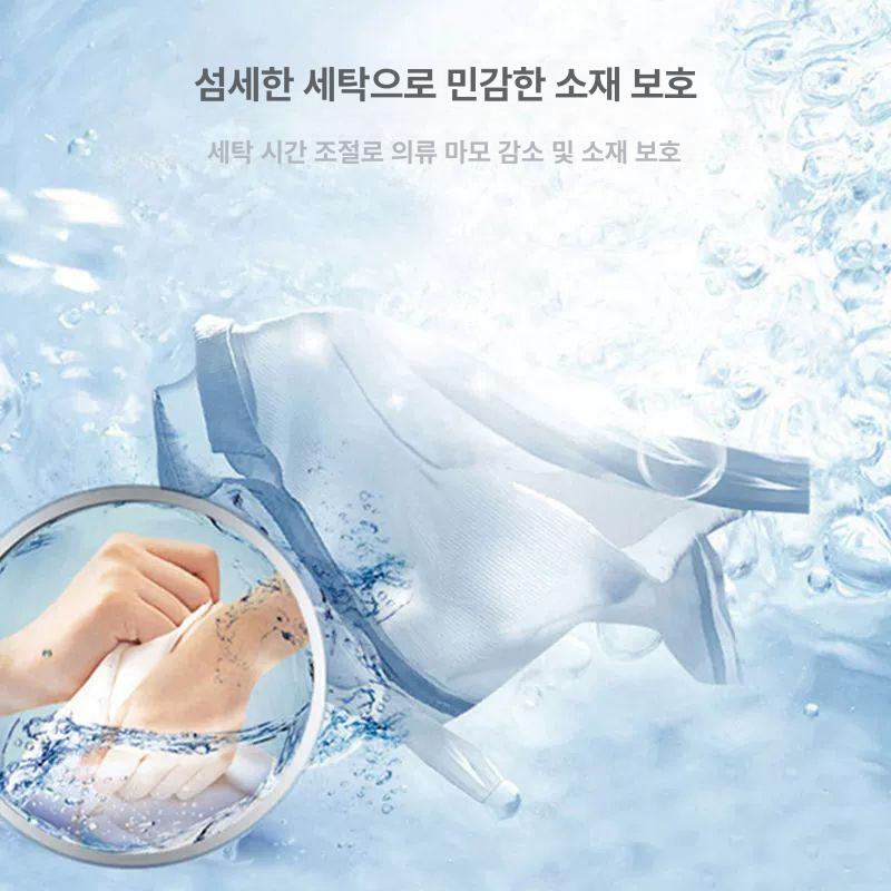 미니 세탁기 벽걸이 휴대용 전기 원룸 미니세탁기 고시원 회전 삶통 여행 세탁 아기옷 - 상세 이미지 5