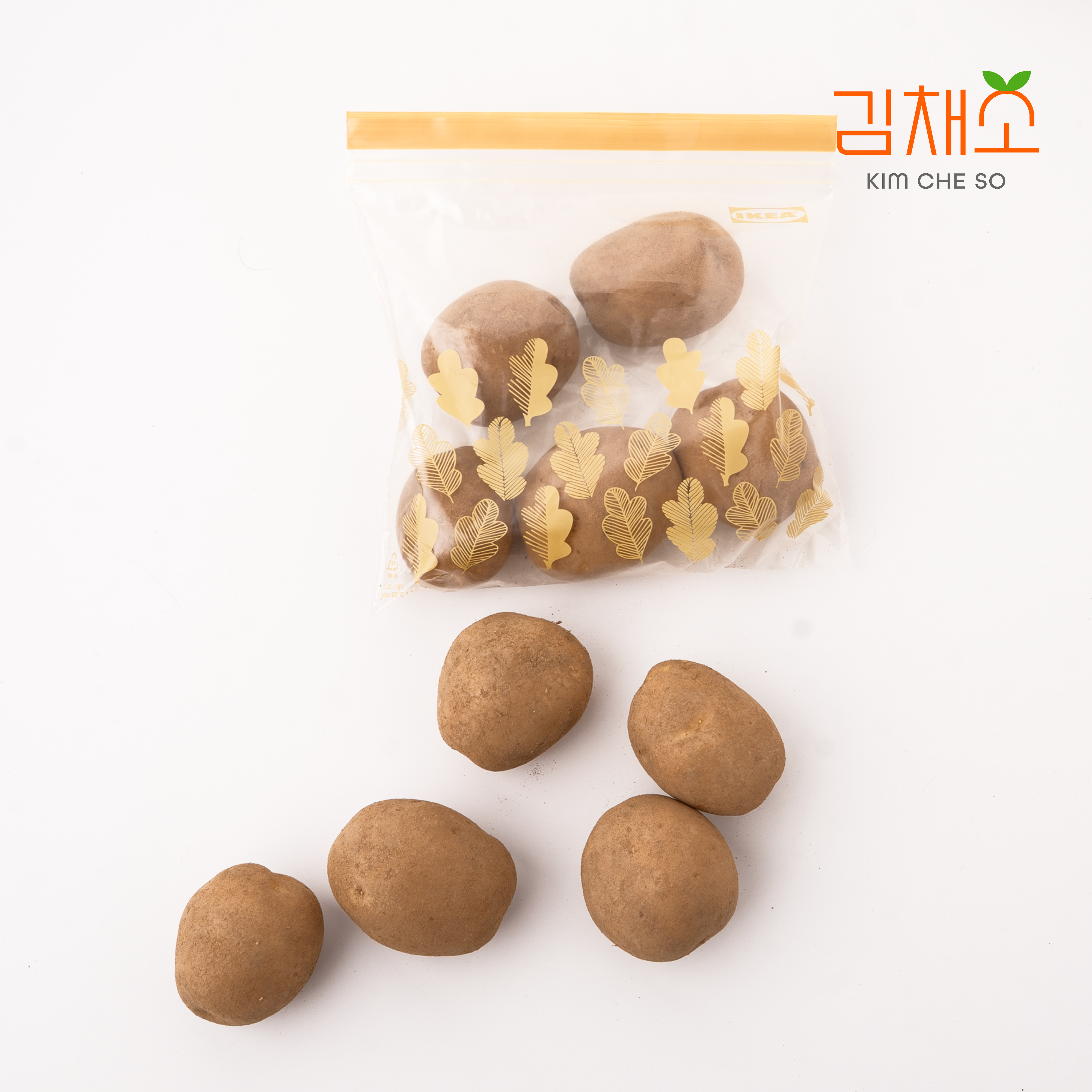 김채소 산지직송 국내산 포슬포슬 부드러운 감자 중, 500g, 1개 - 상품 이미지