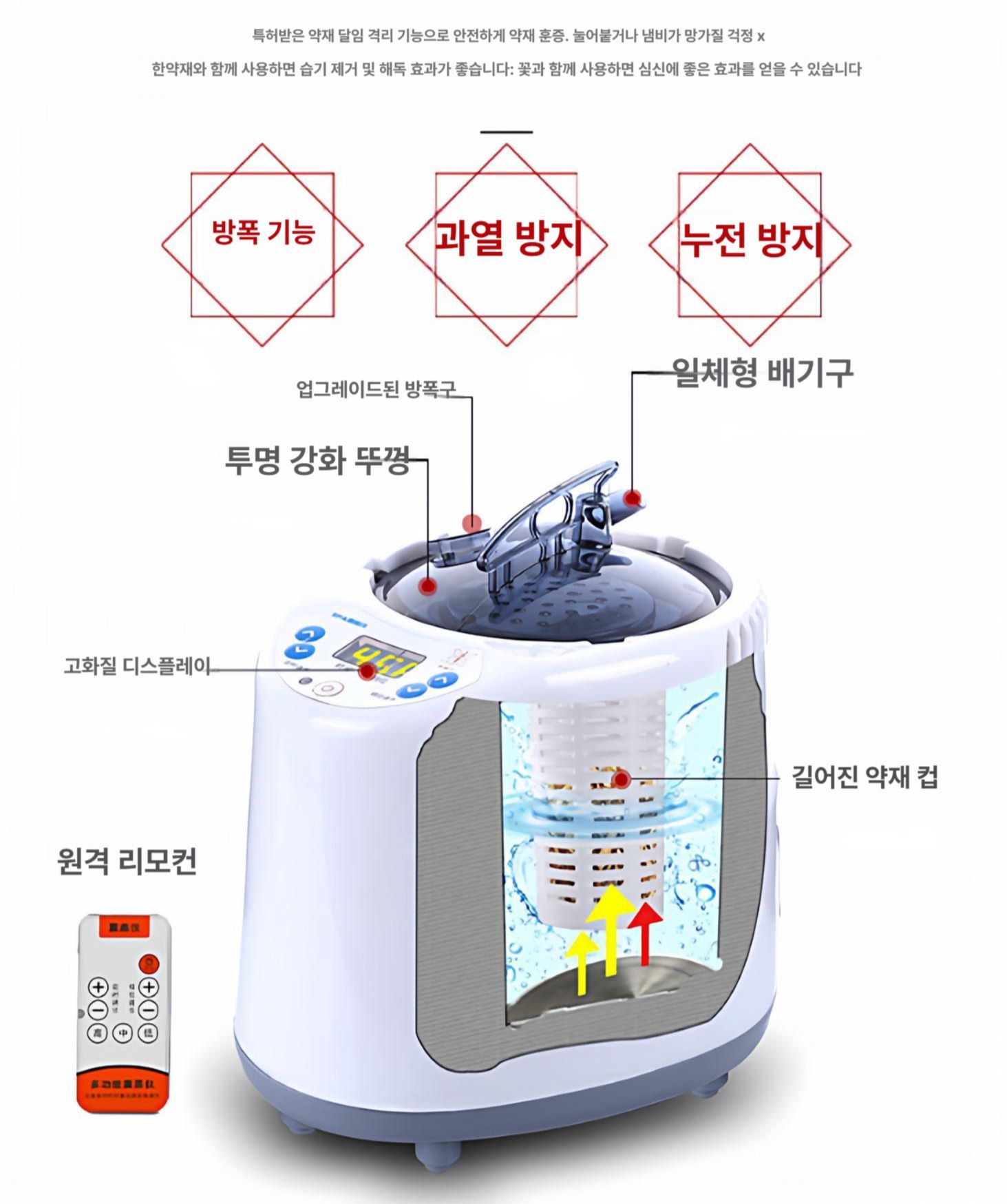 반신욕기 사우나 접이식 가정용 가정용반신욕기 목욕통 반신욕조 간이 욕조 이동식 스파 - 상세 이미지 3