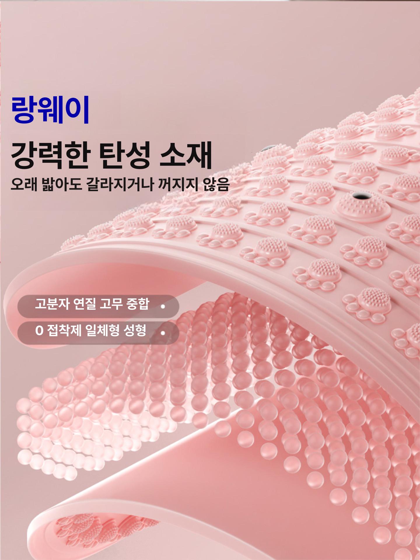 발판지압 실리콘 지압판 매트 발바닥 마사지 풋패드 발 다이어트 헬스 이미지 6