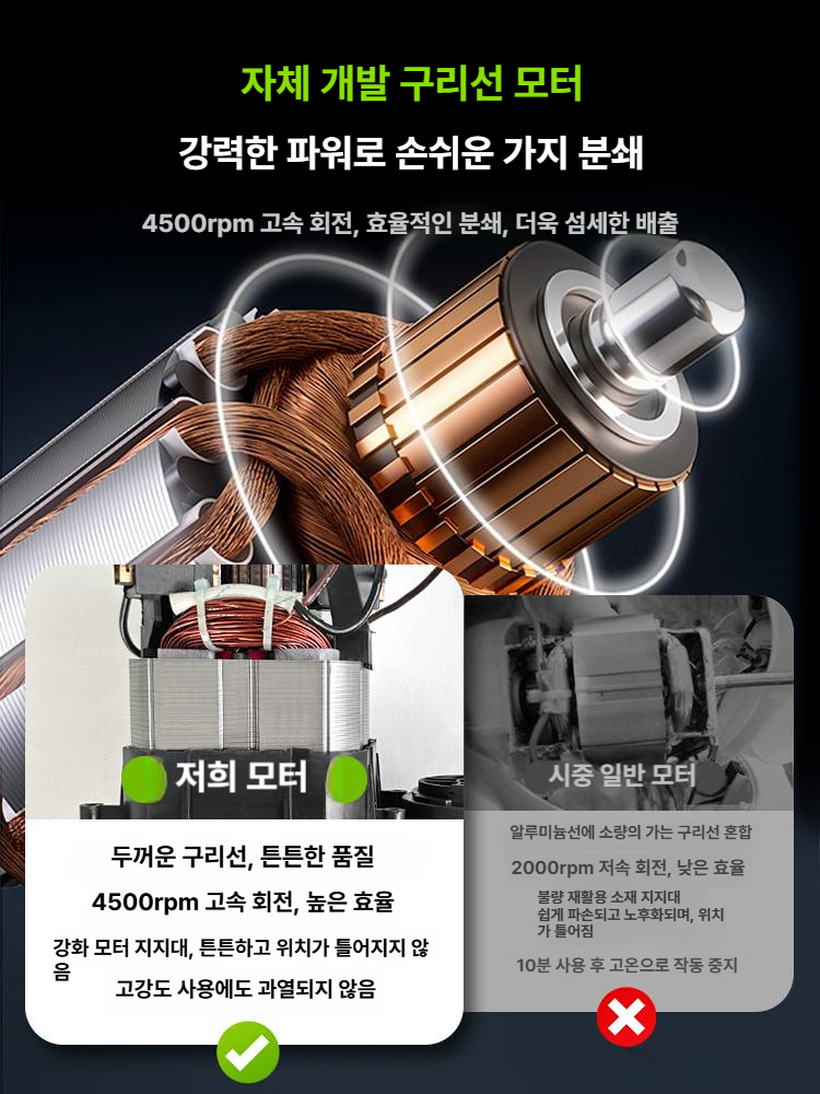 정원 파쇄기 잔가지 분쇄기 나무 목공 고출력 볏짚 낙엽 잔가지파쇄기 나무가지 건초 목재 - 상세 이미지 3
