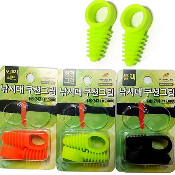 쿠션 낚시 로드 그립 완충 실리콘 낚시 그립 낚시대 손잡이 - 상품 이미지