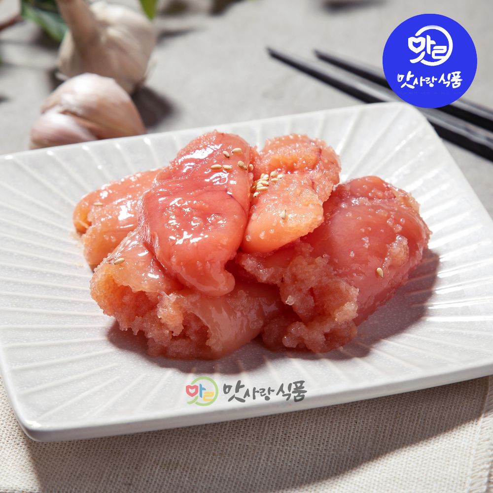 [멤버십 무료배송] 무색소 백 명란젓(파지) 식당 젓갈 업소용 대용량 반찬 1kg, 1개 - 상품 이미지