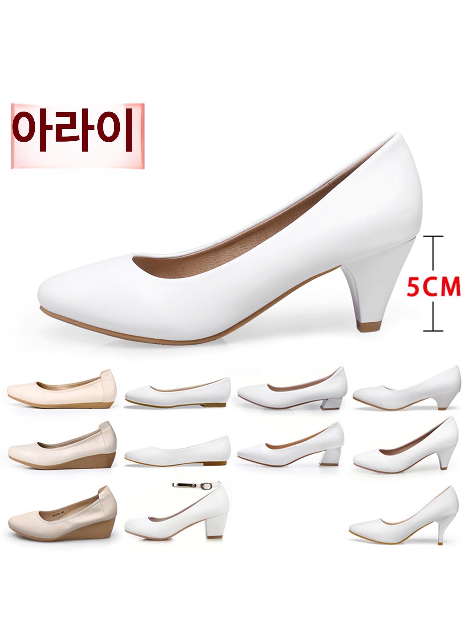 빅사이즈 발큰 여자 신발 면접 구두 - 상세 이미지 5