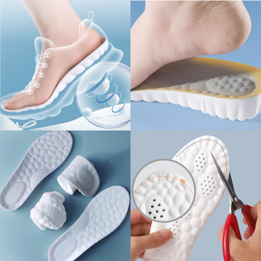운동화 신발 구두 깔창 쿠션 군인 군화 등산화 인솔 평발 아치 키높이 푹신한 - 상품 이미지