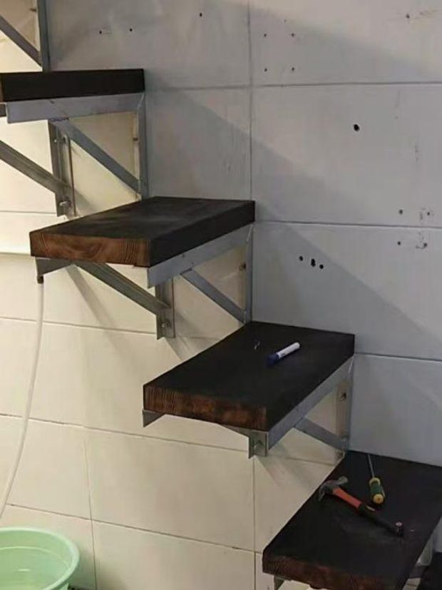 고하중 삼각브라켓 두꺼운 지지대 차고용 창고 앵글 벽선반 꺽쇠 벽고정 소형 받침대 - 상세 이미지 4