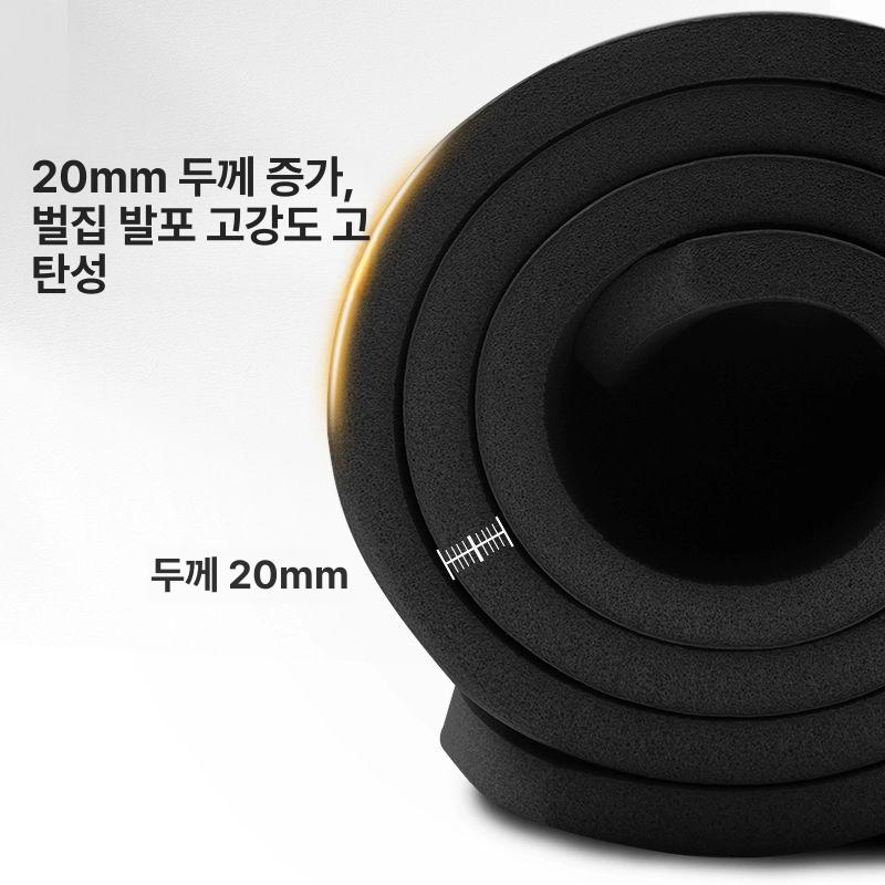 홈트 매트리스 접이식 대형 미니 찜질방 안밀리는 다기능 휴대용 여행용 바닥 운 매트 간이 - 상세 이미지 3