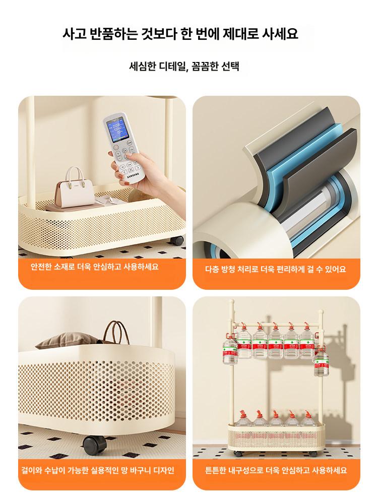 원목 옷걸이 스탠드 긴 코트 롱패딩 수납 거실 인테리어 옷장 미니 드레스룸 - 상세 이미지 5
