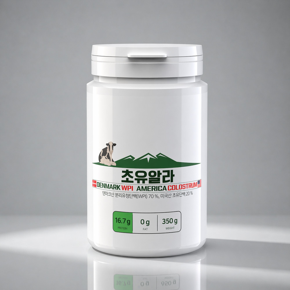 초유알라 초유 단백질 파우더 분말 350g - 상품 이미지