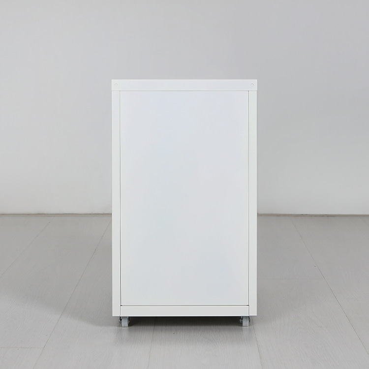 피하 낮은서랍장 28x41x48, 4단, 화이트 5673.0494 이미지 3