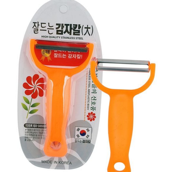 다용도 감자 칼 10개입 핸디형 야채 필러 스테인리스 수동 채소 - 상품 이미지