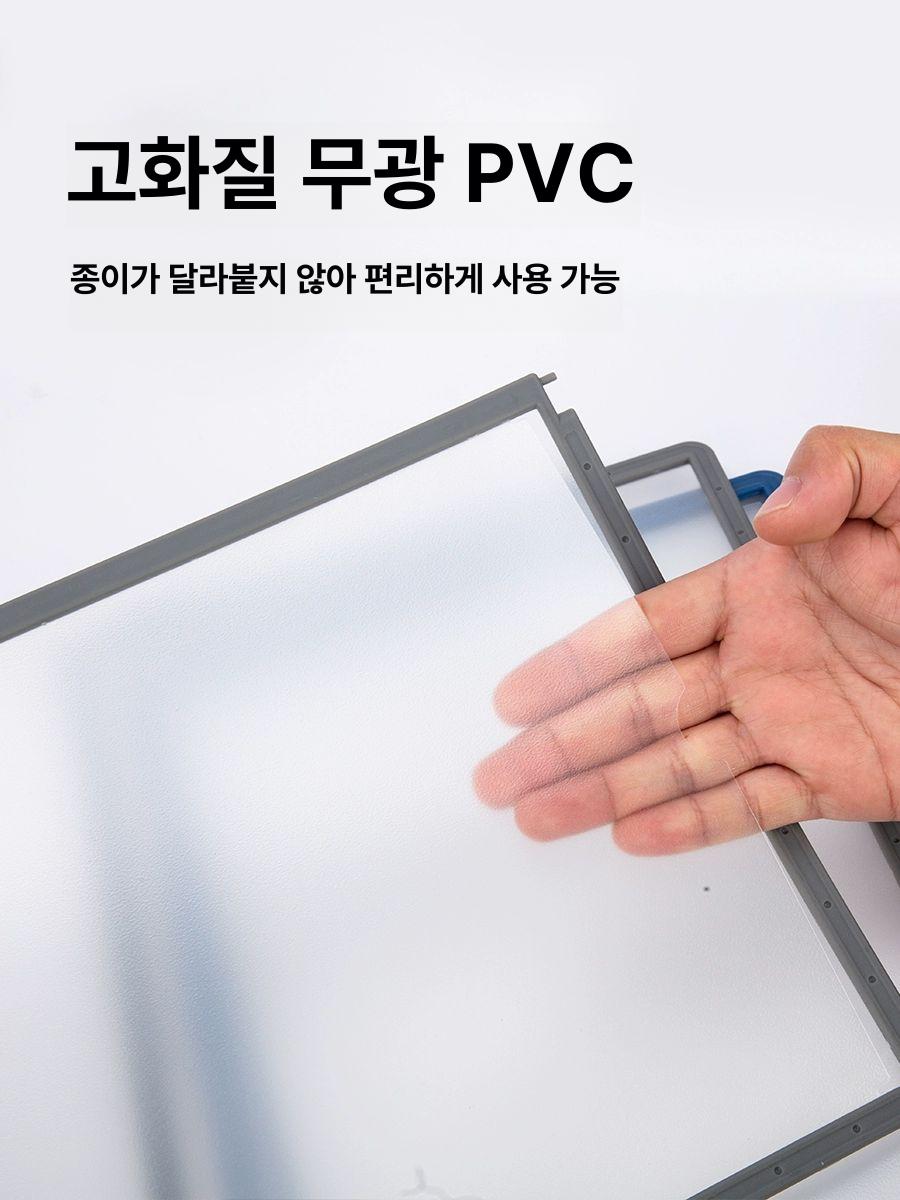 탁상용 메뉴판 스탠드 회전 아크릴 정리대 회전형 카페 안내판 회전메뉴판 탁상 꽂이 거치대 - 상세 이미지 5