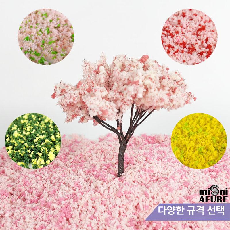 풍경 미니어처 나무미니어처 테라리움 모형 벚꽃 인테리어 - 상세 이미지 3