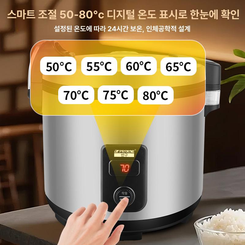 샤리통 초밥 보온 오마카세 스시 식당 대형 나무 밥통 스시밥통 초밥집 일식 원목 샤리 - 상세 이미지 4