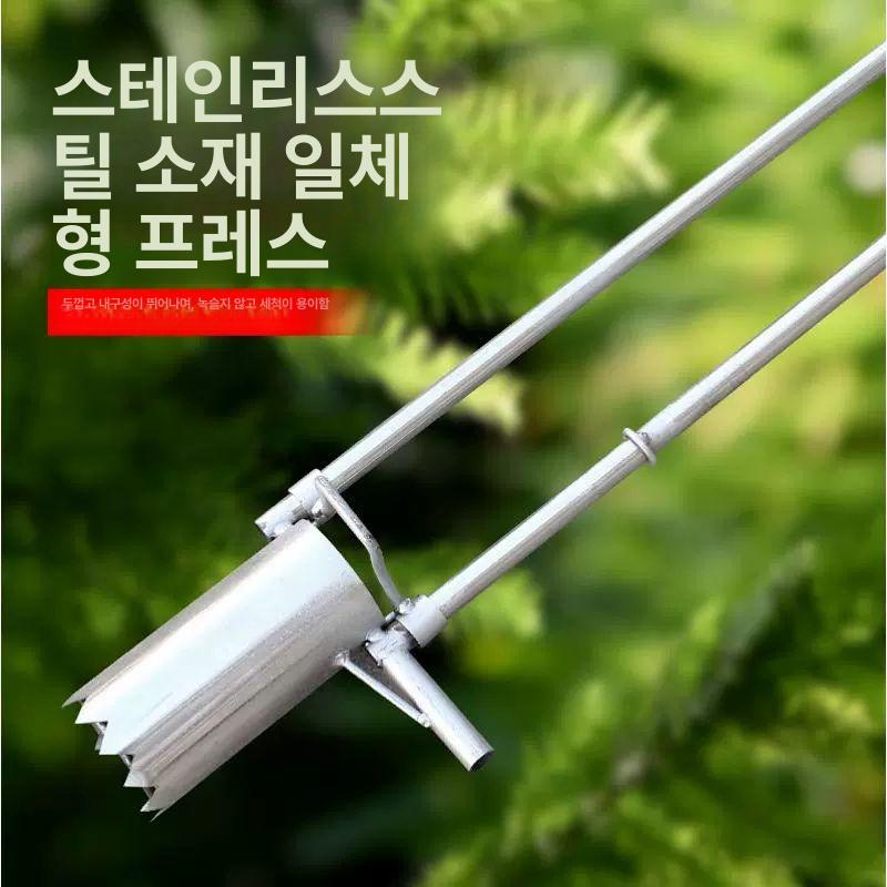 모종 파종기 천공기 농업용 흙파기 심기 텃밭 땅파기 관리기 이식 이식기 묘목 뚫기 마늘 - 상세 이미지 4