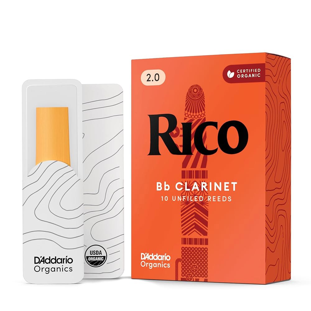 듀2019 아다리오 우드윈즈, 리코 비비 클라리넷 리드, RCA1020, 스트렝스 2.0, 10팩 1 Strength 1.5 1 3-pack - 상품 이미지