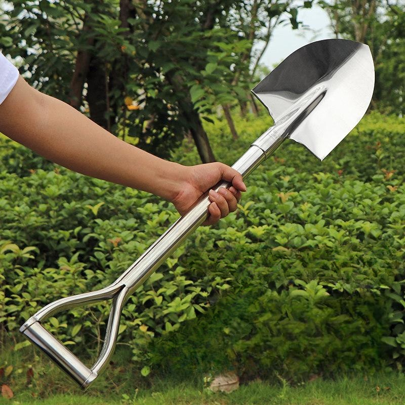 스텐 삽 호미 농기구 모삽 텃밭 막삽 80cm 모종삽 - 상품 이미지