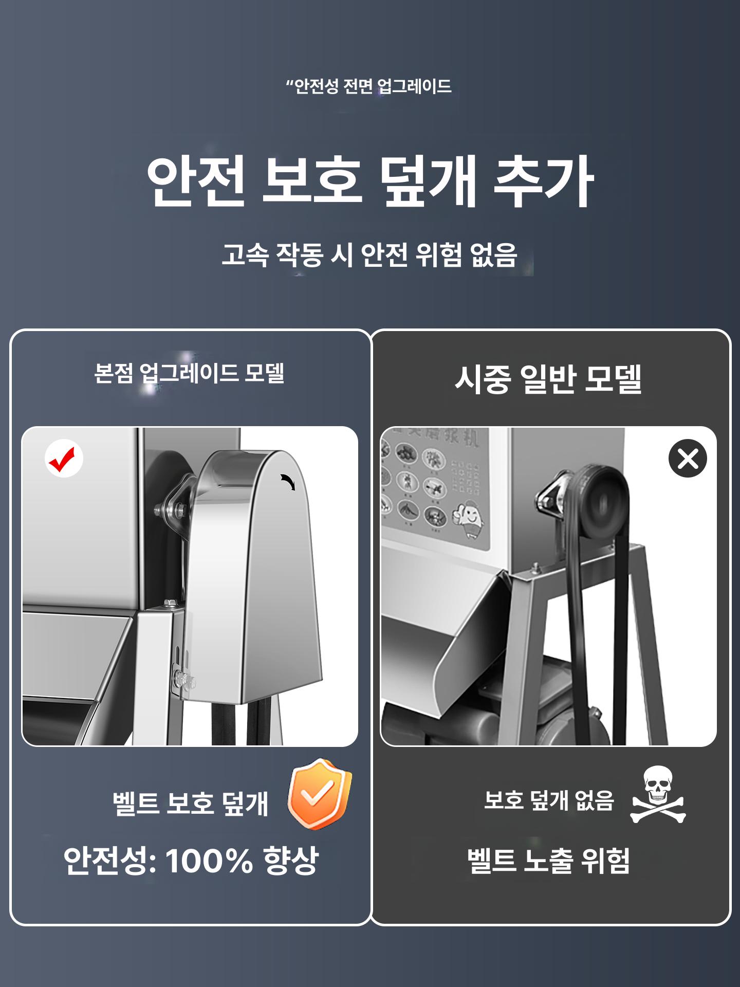 업소용 감자가는기계 식재료 고구마 분쇄기 다짐기 - 상세 이미지 5