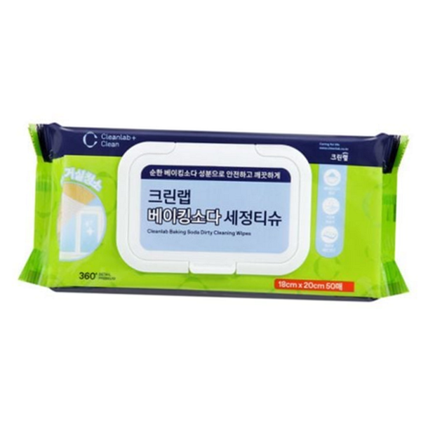 다용도 베이킹 소다 세정 티슈 주방용 베이킹 소다 청소 티슈 - 상품 이미지