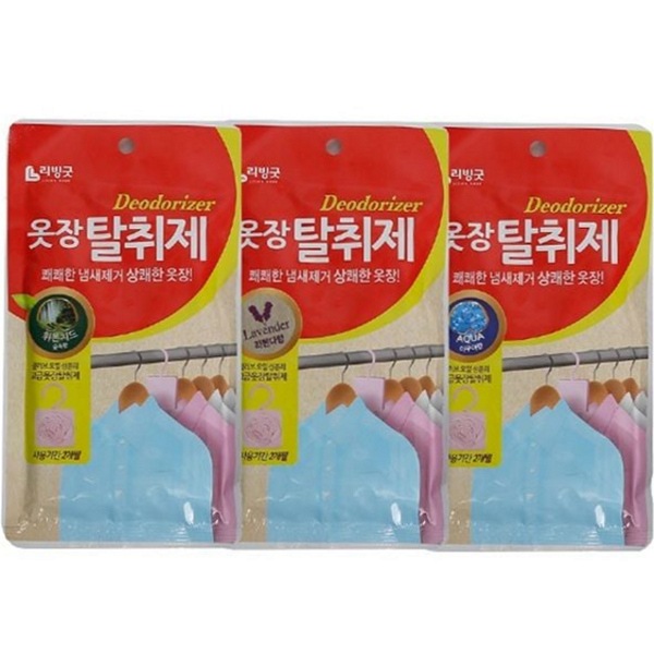 걸이형 옷장 탈취제 향기 옷장 방향제 옷걸이형 장롱 옷방 - 상품 이미지