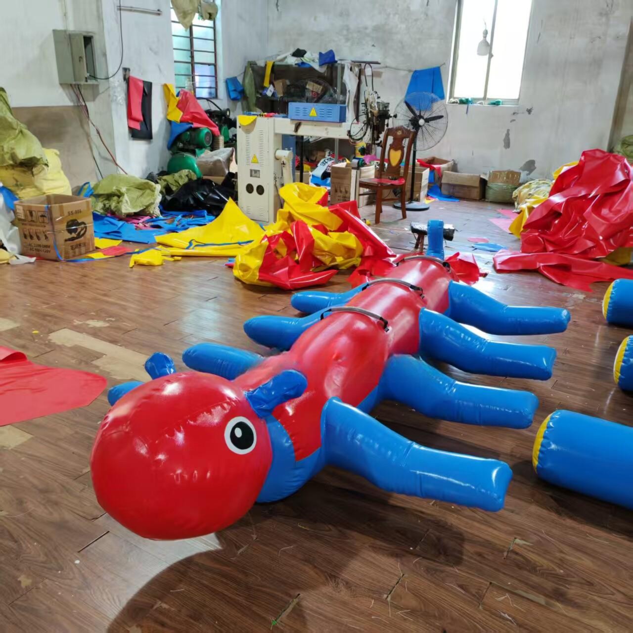 팽창식 허들 에어바운스 쿠션 당근 체육 운동회 스포츠 매트 경기 사다리 당기기 단체 교구 - 상세 이미지 3