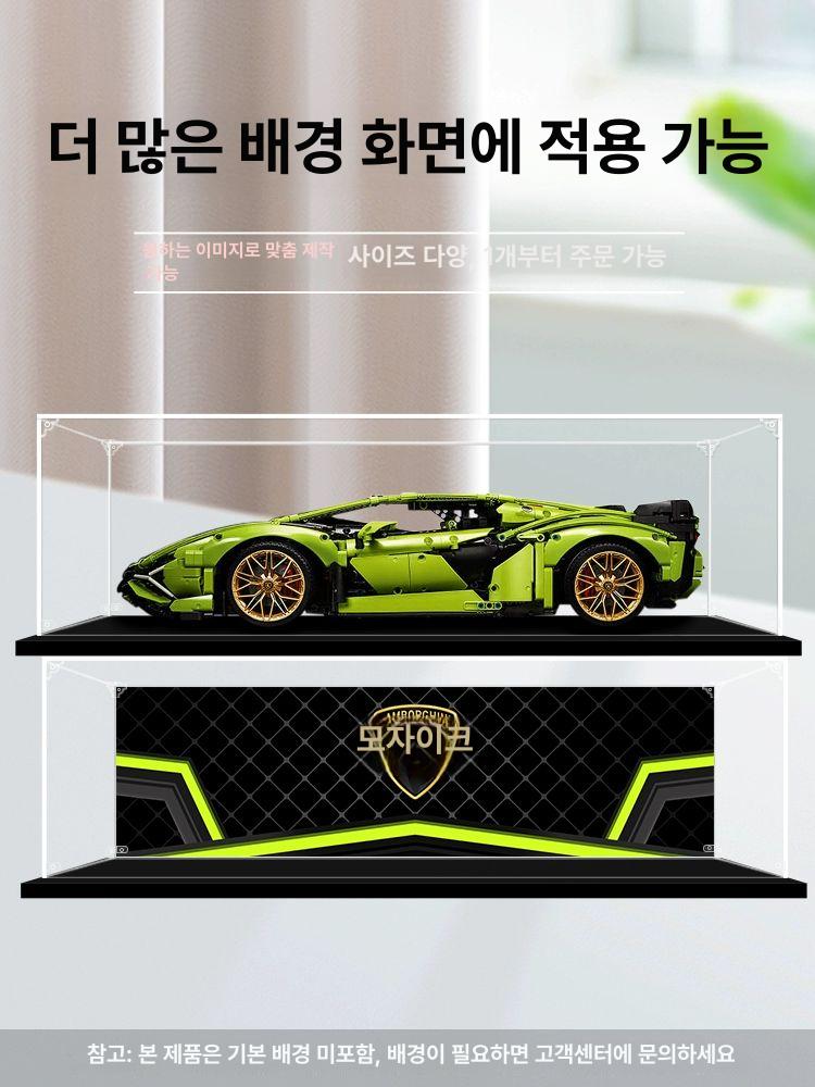 프라모델 장식장 아크릴 진열장 케이스 피규어 아크릴박스주문제작 투명 탈부착 - 상세 이미지 2